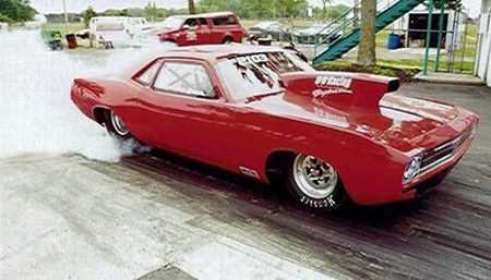 Milan Dragway - 1970 Plymouth Barracuda (newer photo)